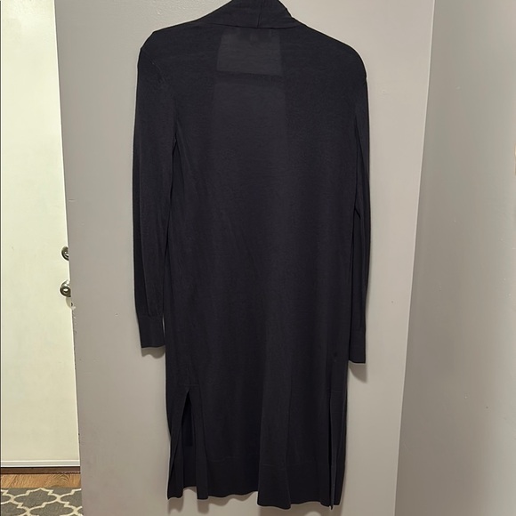 Loft Dark Gray Long Cardigan - Picture 2 of 3
